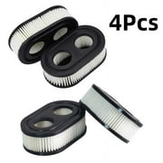4Pcs Lawn Mower Air Filter For Briggs \u0026 Stratton, 593260